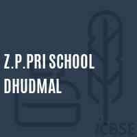 Z.P.Pri School Dhudmal Logo
