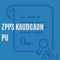 Zpps Kaudgaon Pu Primary School Logo