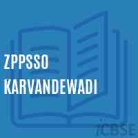 Zppsso Karvandewadi Primary School Logo