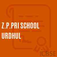 Z.P.Pri School Urdhul Logo