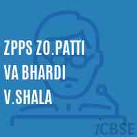 Zpps Zo.Patti Va Bhardi V.Shala Primary School Logo