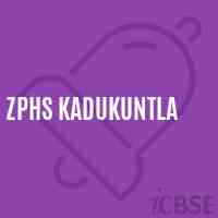 Zphs Kadukuntla Secondary School Logo