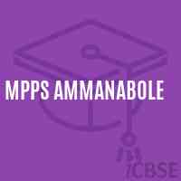 Mpps Ammanabole Primary School Logo