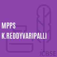 Mpps K.Reddyvaripalli Primary School Logo