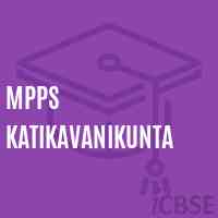 Mpps Katikavanikunta Primary School Logo