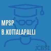Mpsp B.Kottalapalli Primary School Logo