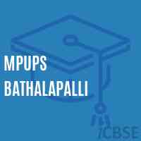 Mpups Bathalapalli Middle School Logo