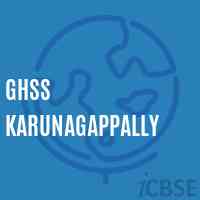 Ghss Karunagappally High School Logo