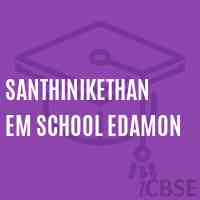 Santhinikethan Em School Edamon Logo