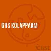 Ghs Kolappakm Secondary School Logo
