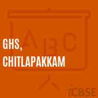 GHS, Chitlapakkam Secondary School Logo