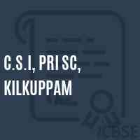 C.S.I, Pri Sc, Kilkuppam Primary School Logo