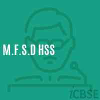 M.F.S.D Hss High School Logo