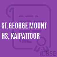 St.George Mount Hs, Kaipattoor Secondary School Logo