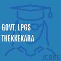 Govt. Lpgs Thekkekara Primary School Logo