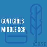 Govt Girls Middle Sch Middle School Logo