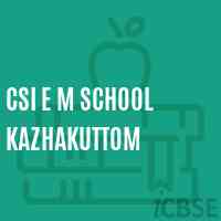 Csi E M School Kazhakuttom Logo