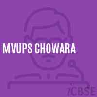 Mvups Chowara Upper Primary School Logo