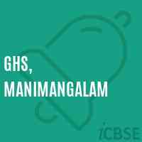 GHS, Manimangalam Secondary School Logo