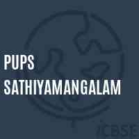 Pups Sathiyamangalam Primary School Logo