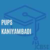 Pups Kaniyambadi Primary School Logo