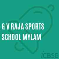 G V Raja Sports School Mylam Logo