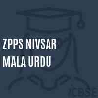 Zpps Nivsar Mala Urdu Primary School Logo