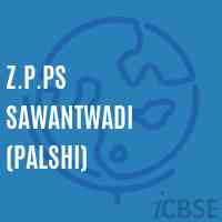 Z.P.Ps Sawantwadi (Palshi) Primary School Logo