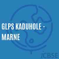 Glps Kaduhole - Marne Primary School Logo