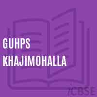 Guhps Khajimohalla Middle School Logo