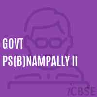 Govt Ps(B)Nampally Ii Primary School Logo