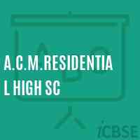 A.C.M.Residential High Sc Secondary School Logo