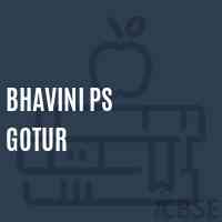 Bhavini Ps Gotur Primary School Logo