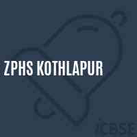 Zphs Kothlapur Secondary School Logo