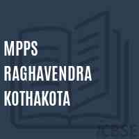 Mpps Raghavendra Kothakota Primary School Logo