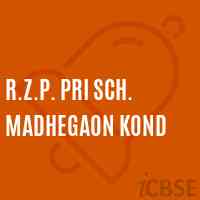R.Z.P. Pri Sch. Madhegaon Kond Primary School Logo