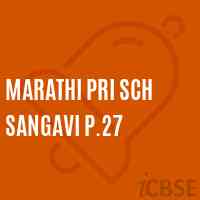 Marathi Pri Sch Sangavi P.27 Middle School Logo