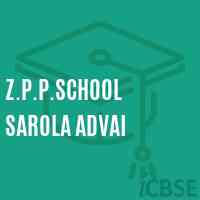 Z.P.P.School Sarola Advai Logo