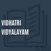 Vidhatri Vidyalayam Secondary School Logo