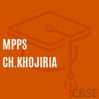 Mpps Ch.Khojiria Primary School Logo