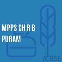 Mpps Ch R B Puram Primary School Logo