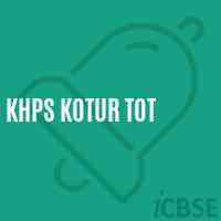 Khps Kotur Tot Middle School Logo