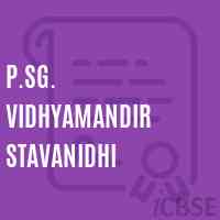 P.SG. Vidhyamandir Stavanidhi Upper Primary School Logo