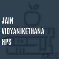 Jain Vidyanikethana Hps Middle School Logo