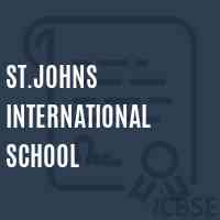 St.Johns International School Logo