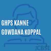 Ghps Kanne Gowdana Koppal Middle School Logo