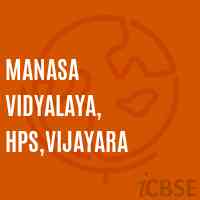 Manasa Vidyalaya, Hps,Vijayara Middle School Logo