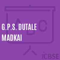 G.P.S. Dutale Madkai Primary School Logo