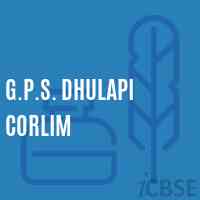G.P.S. Dhulapi Corlim Primary School Logo