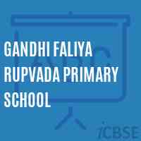 Gandhi Faliya Rupvada Primary School Logo